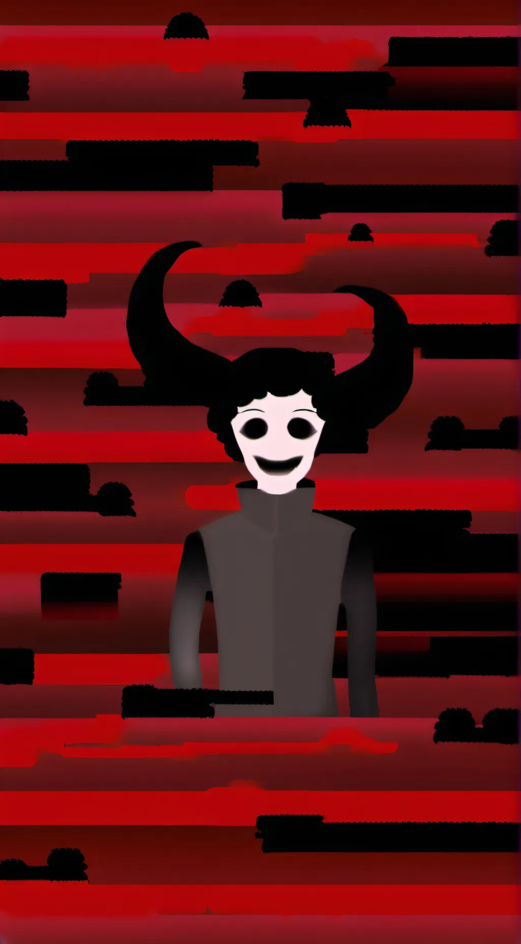 ai character: Unicorn Toxic Art background