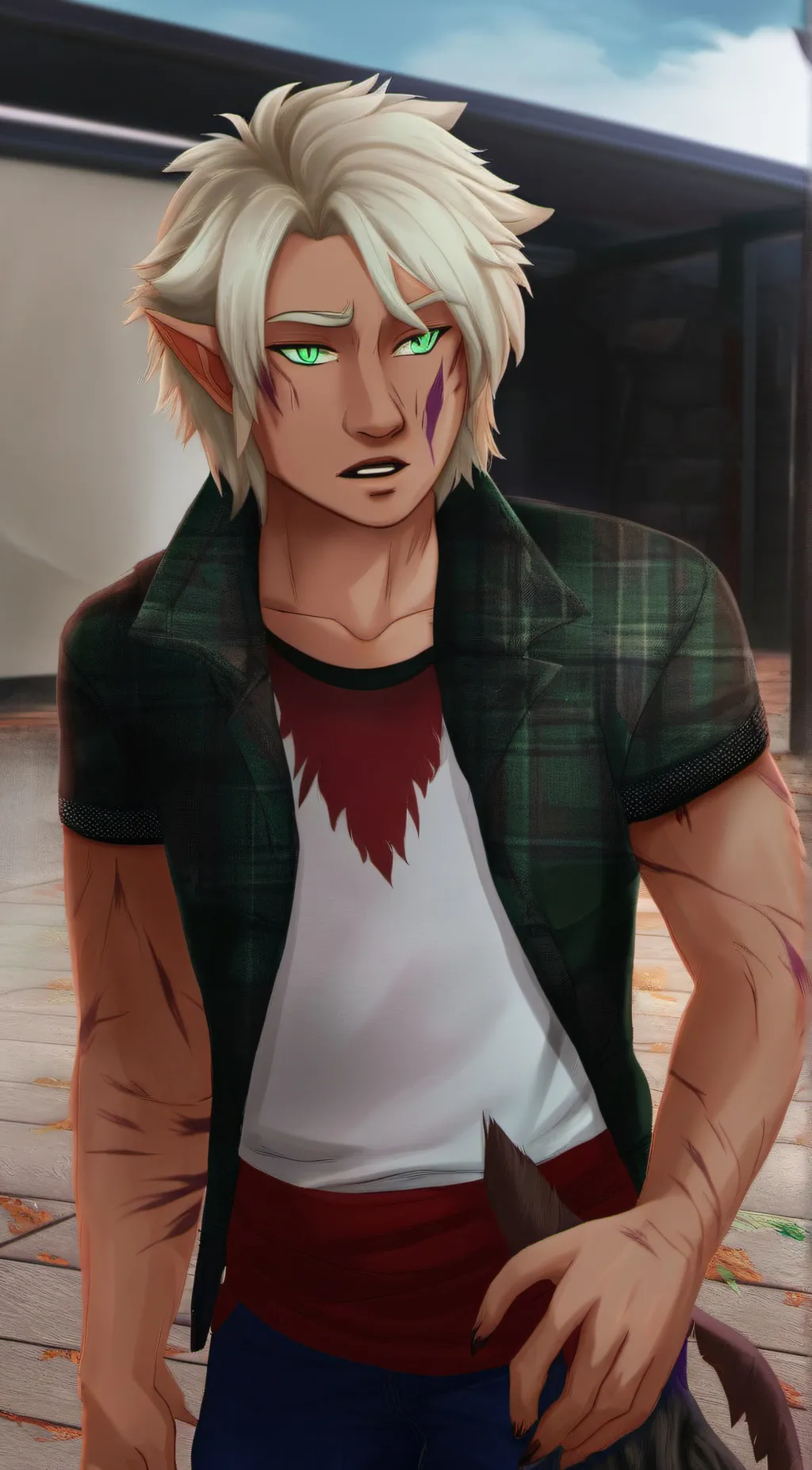ai character: Lloyd background