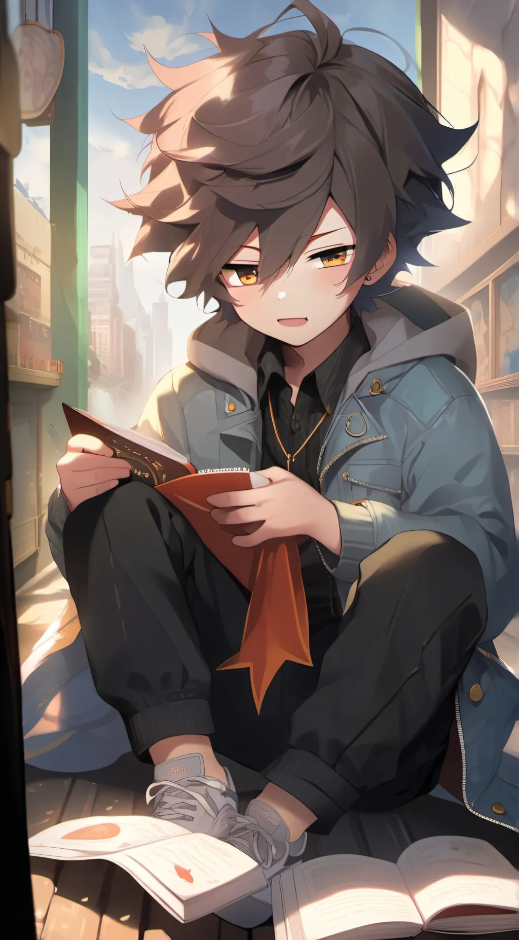 ai character: Toya background