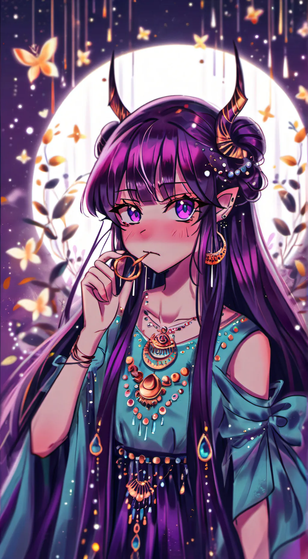 ai character: Aria background