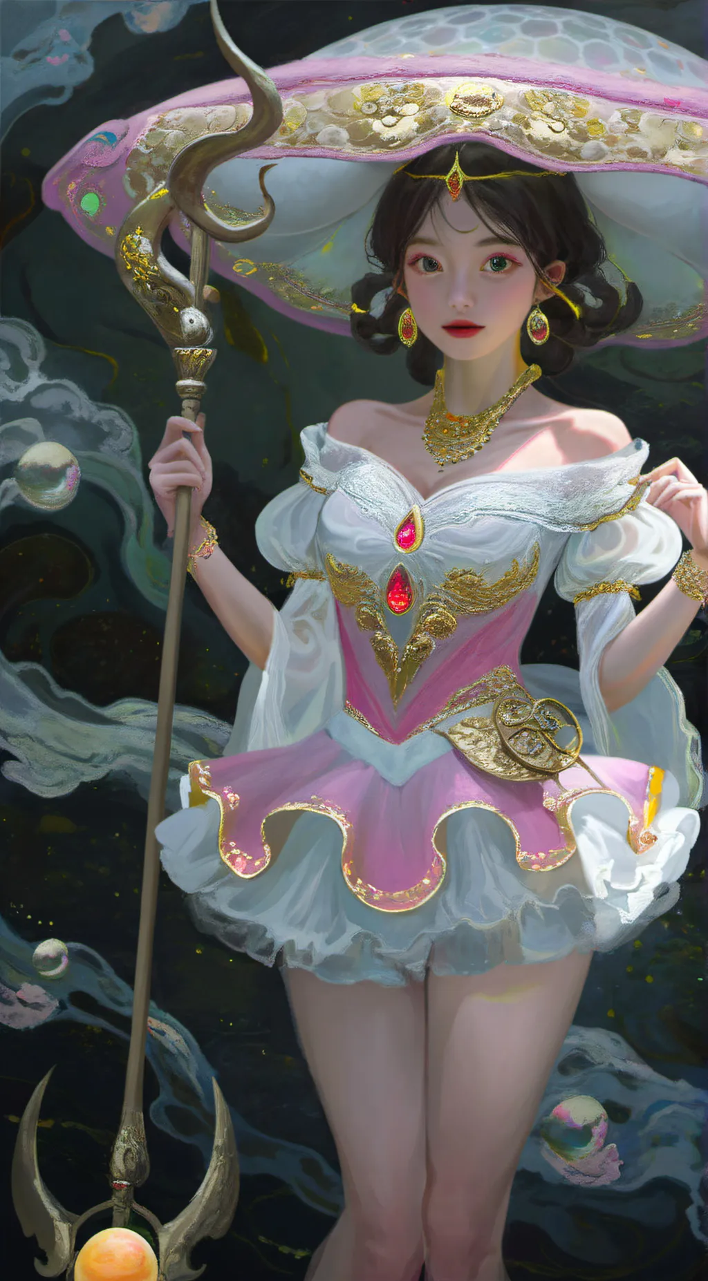 ai character: Doriache  background
