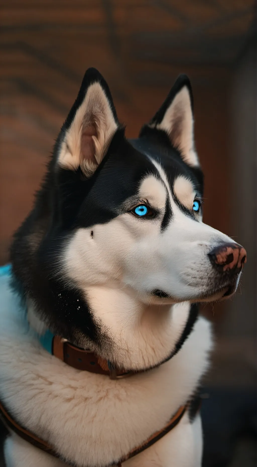 ai character: Snowflake  background