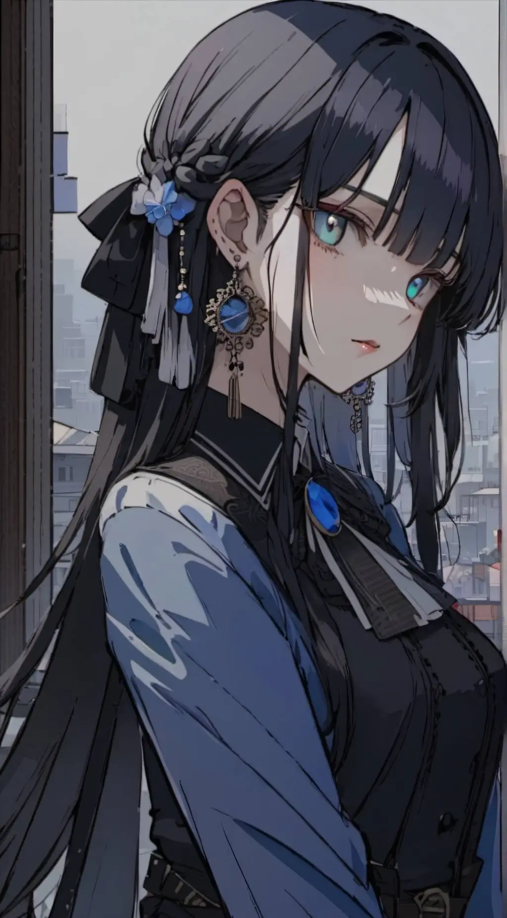 ai character: HASHIRA (AU) background