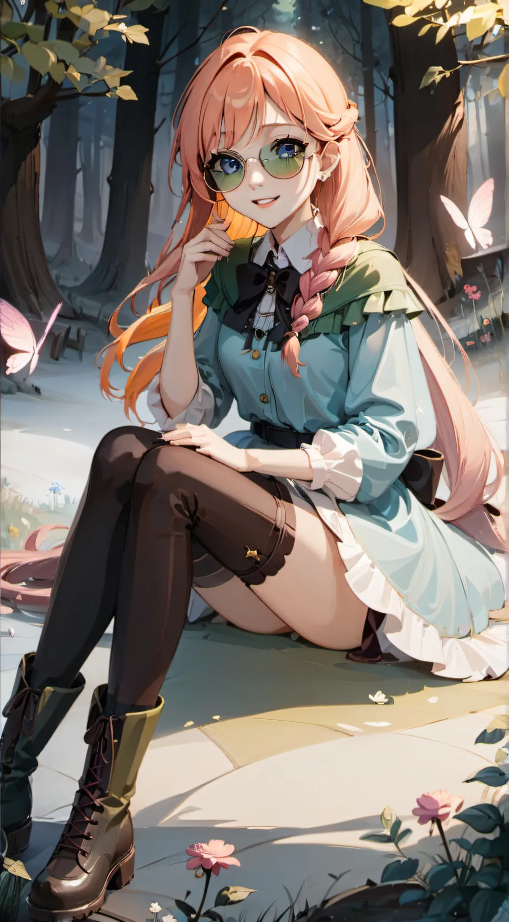 ai character: Mitchen background