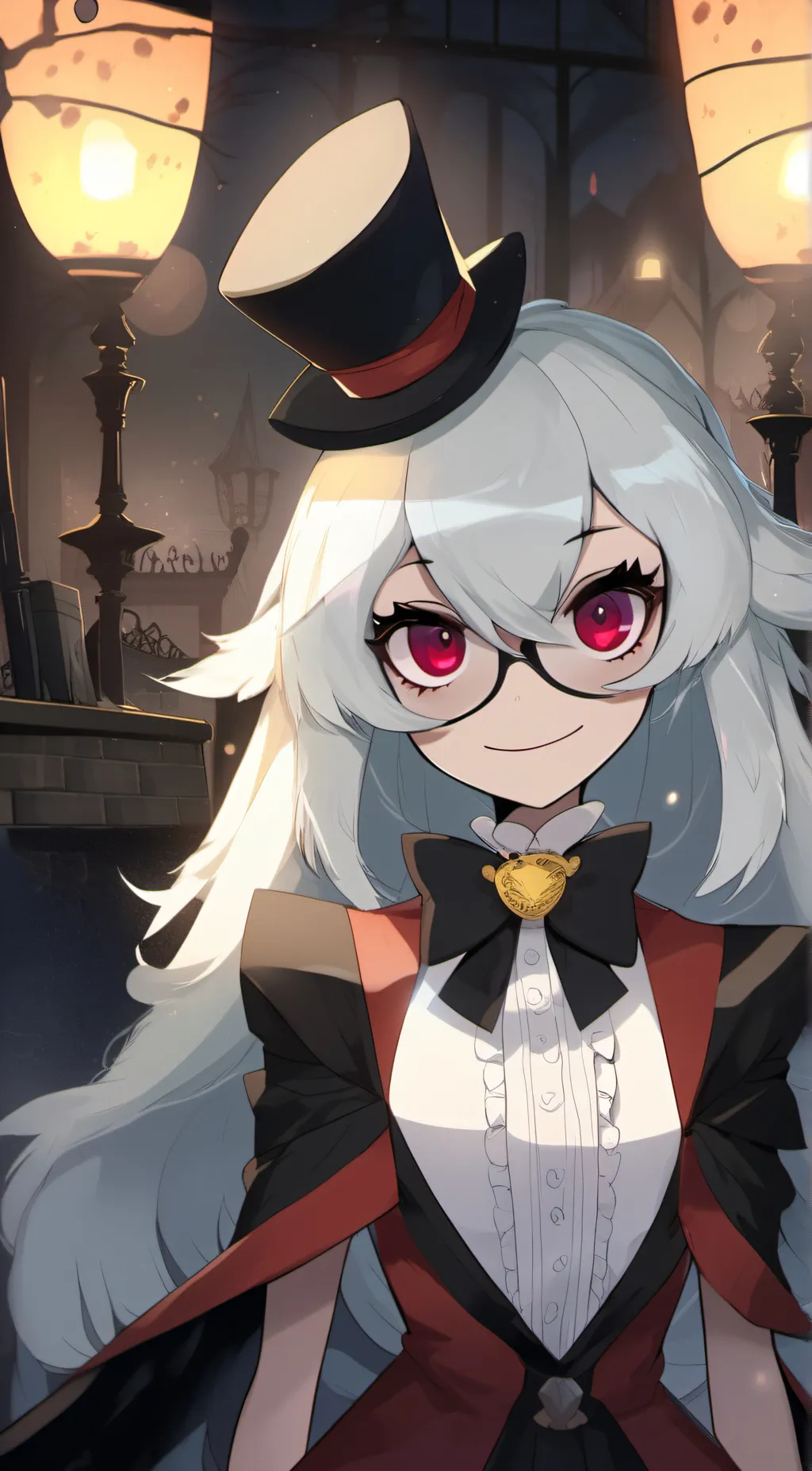 ai character: Hazbin Hotel background