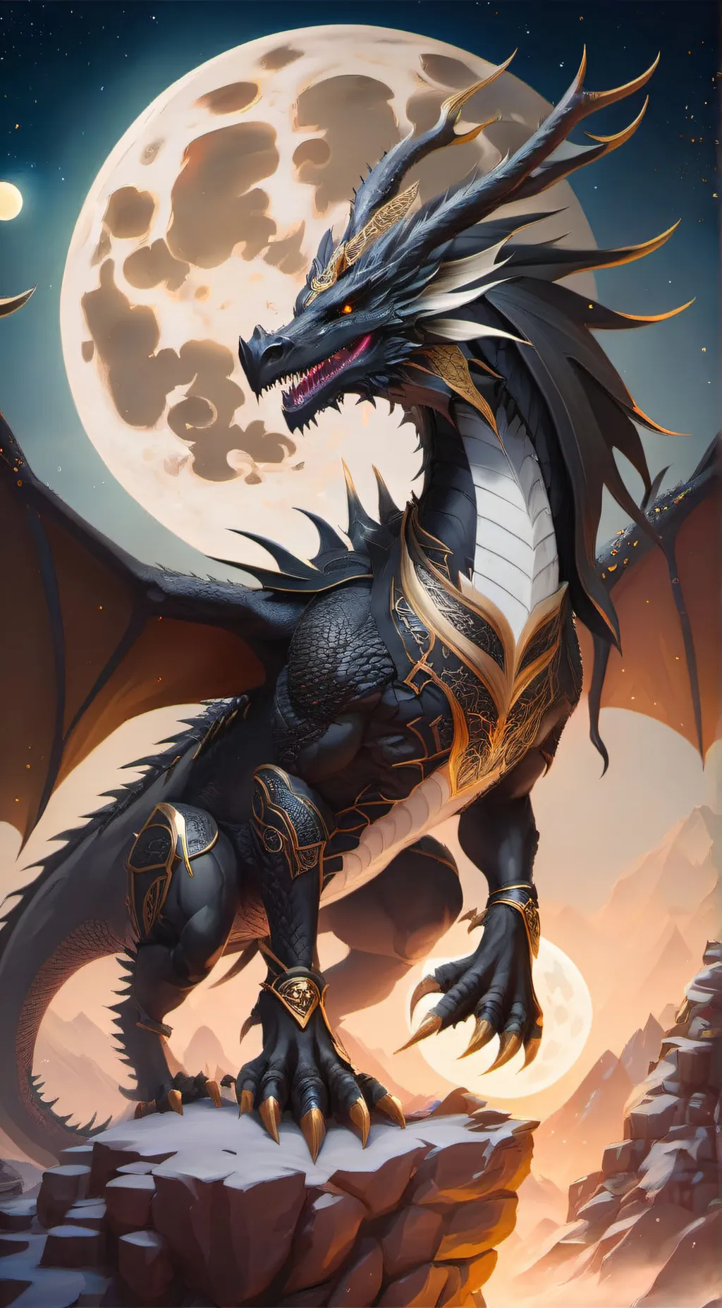 ai character: starflight  background