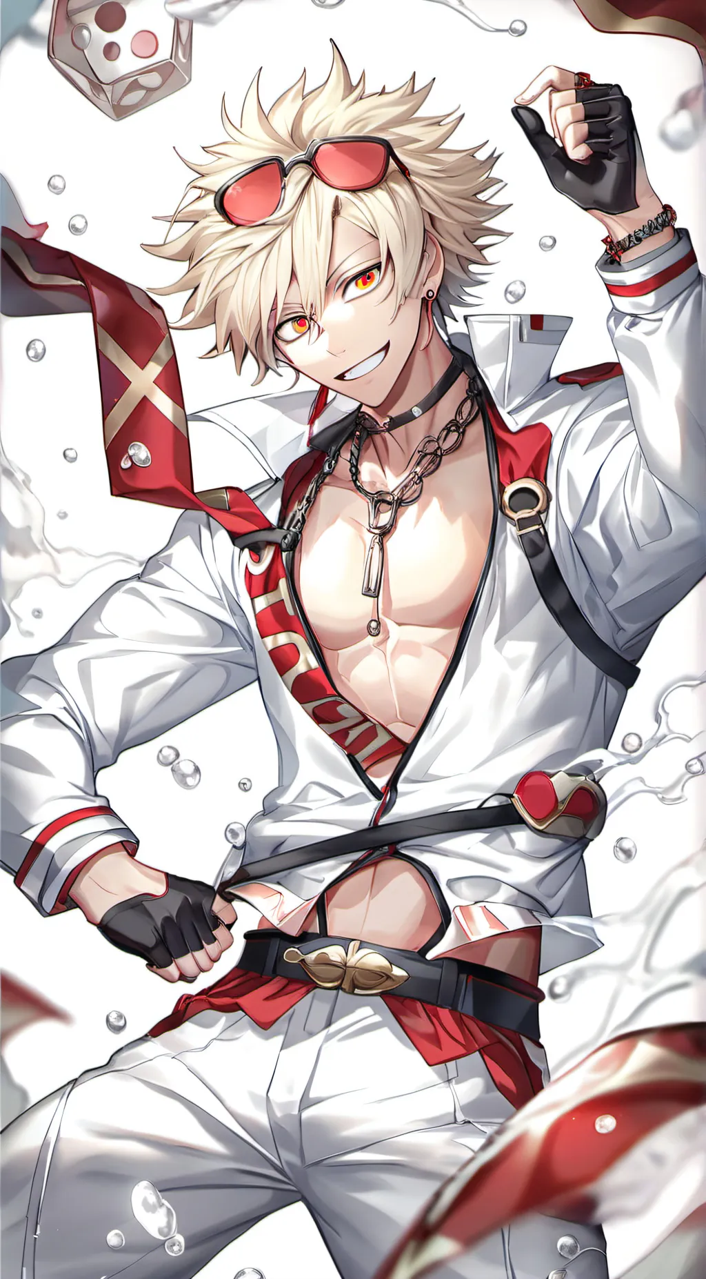 ai character: ♡bakugo♡ background