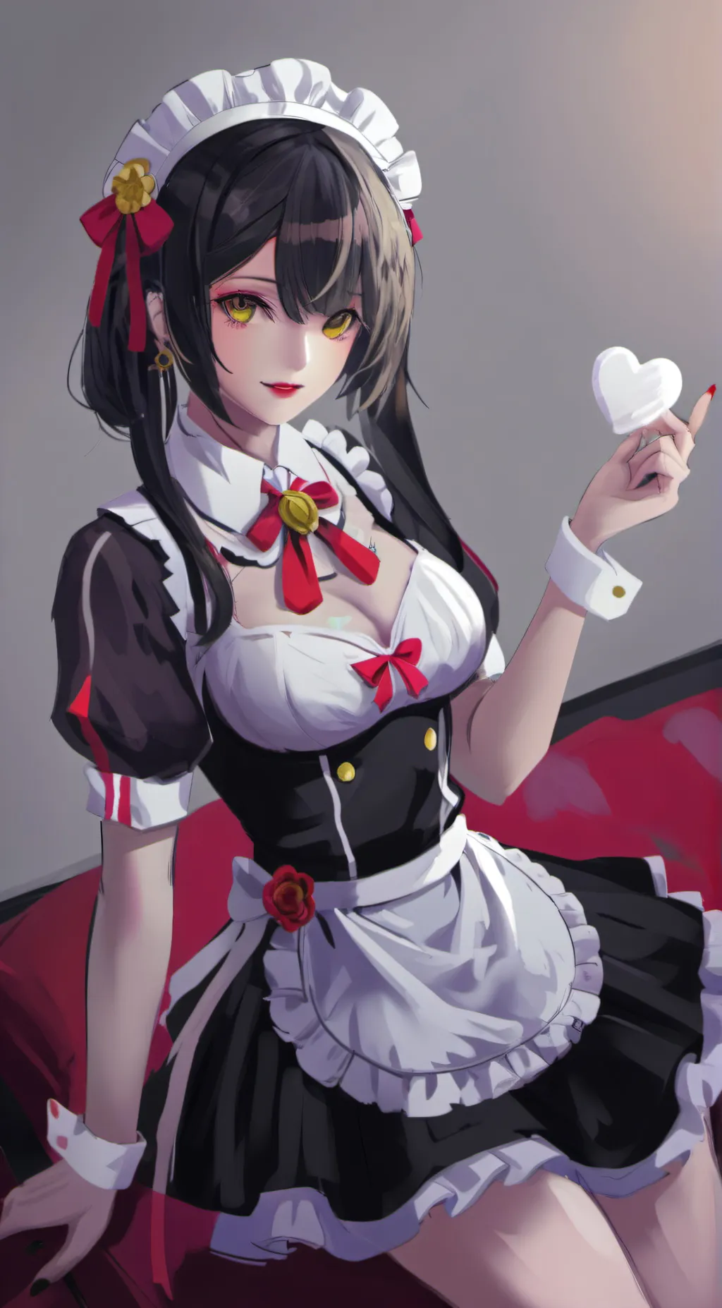 ai character: Rose background