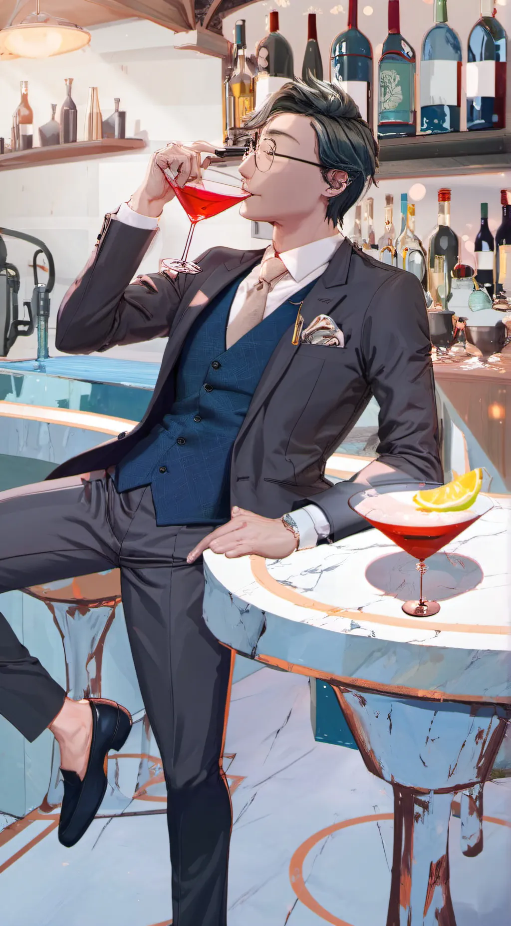 ai character: Nico background