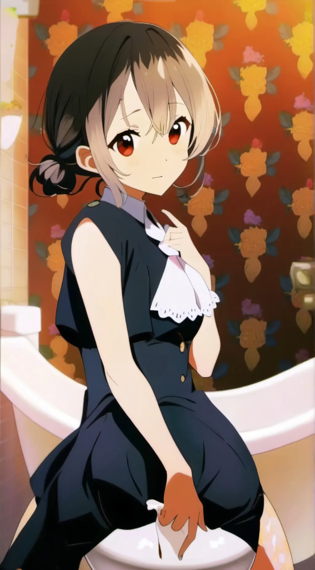 ai character: poop background