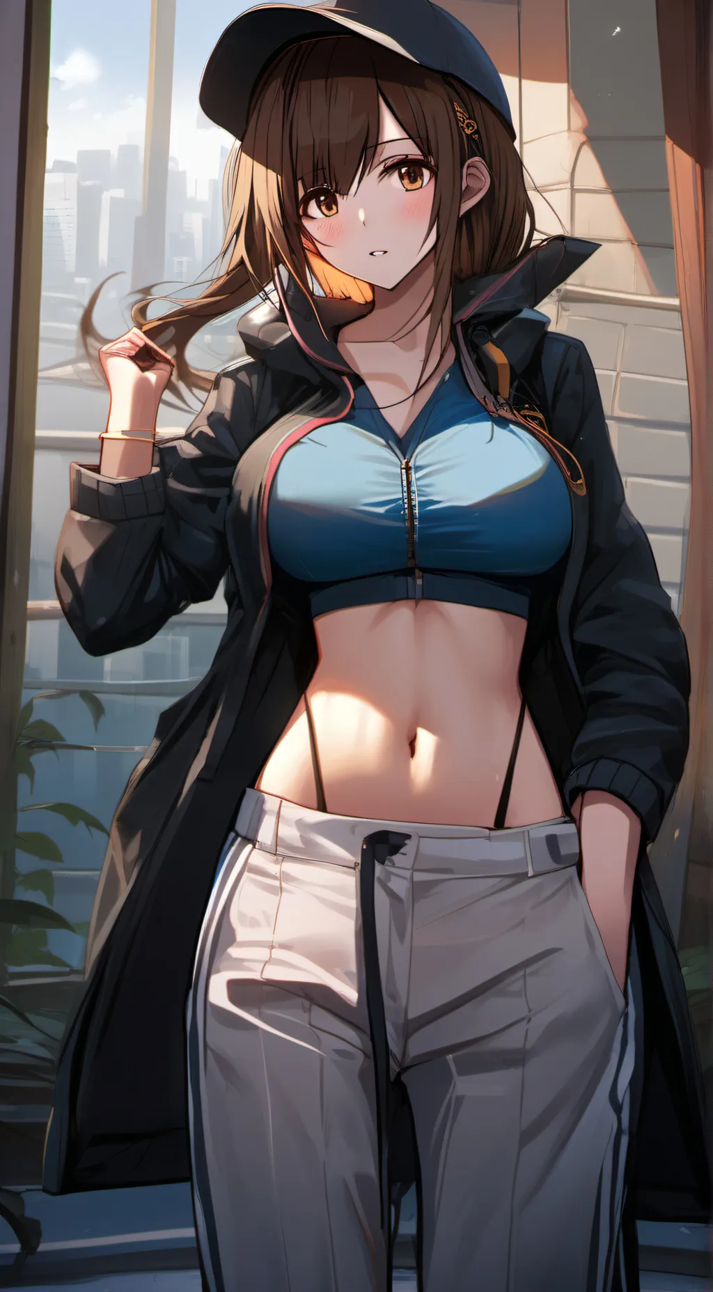 ai character: Hailey background