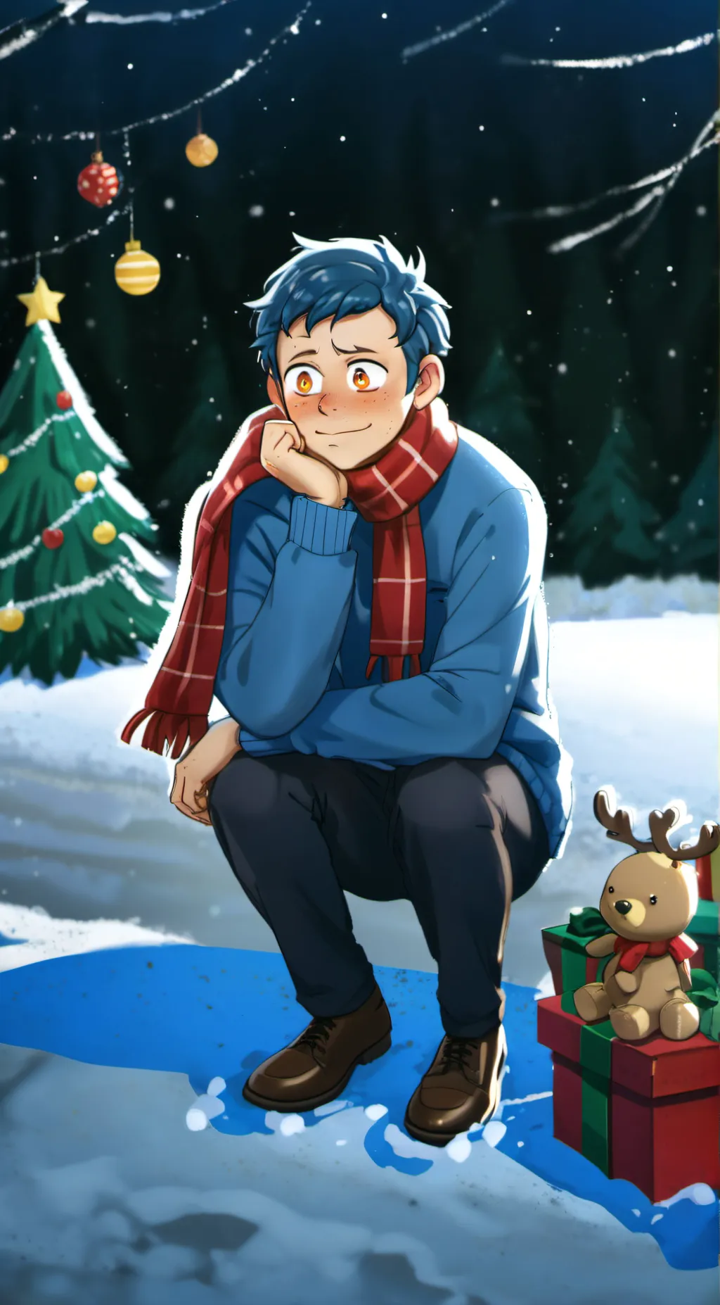 ai character: Wally darling background
