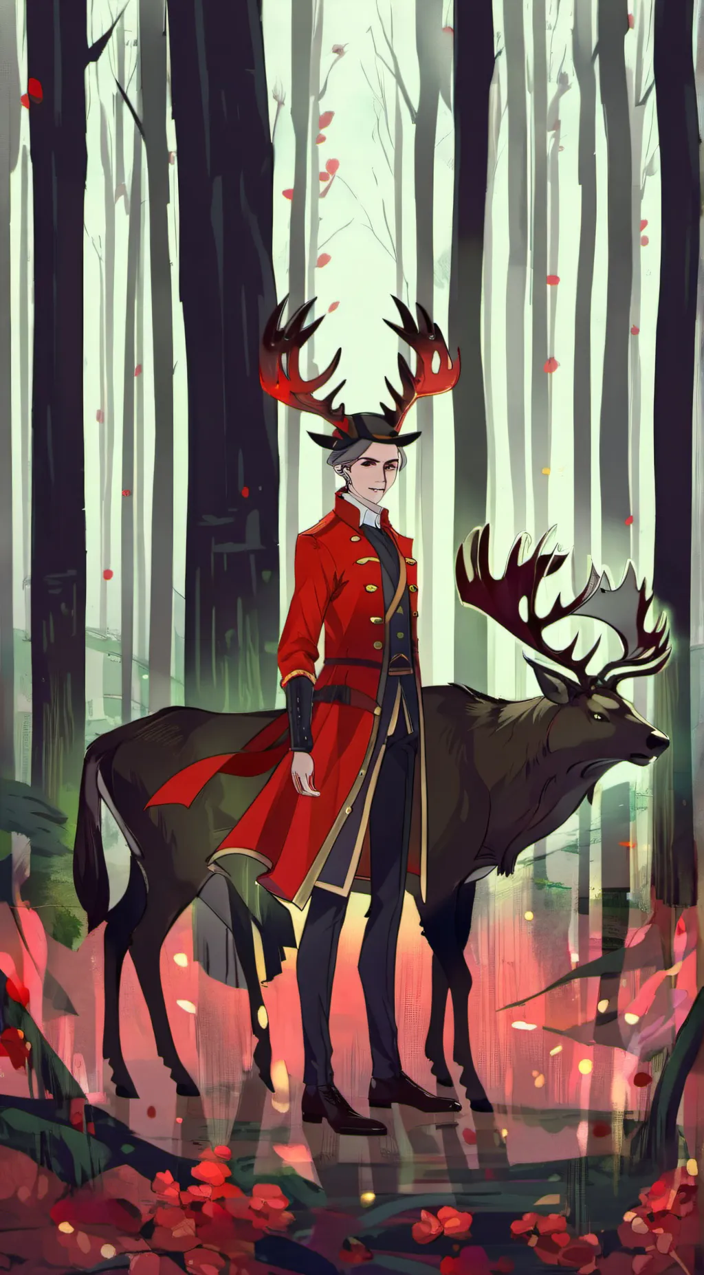 ai character: alastor  background