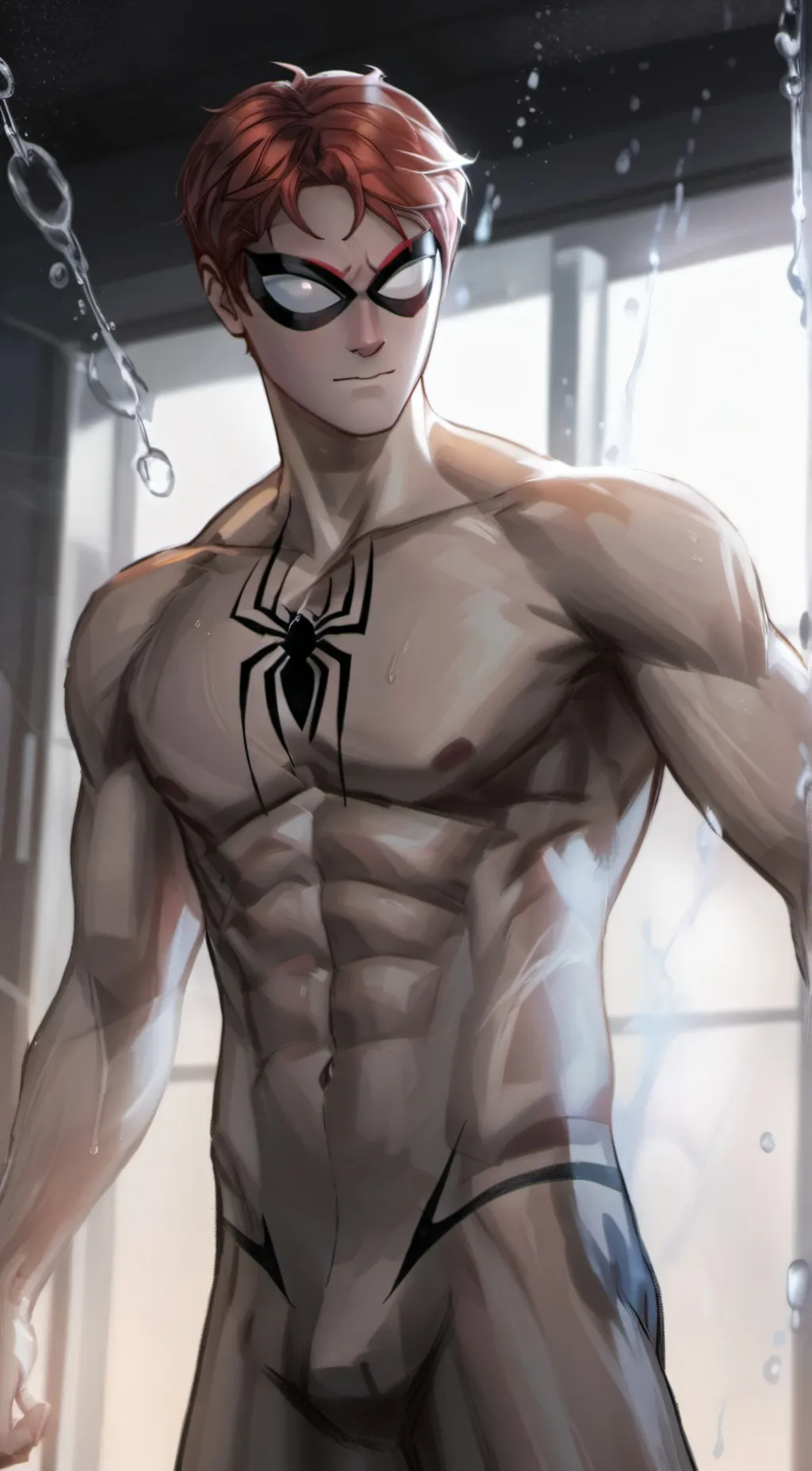 ai character: Peter Parker  background