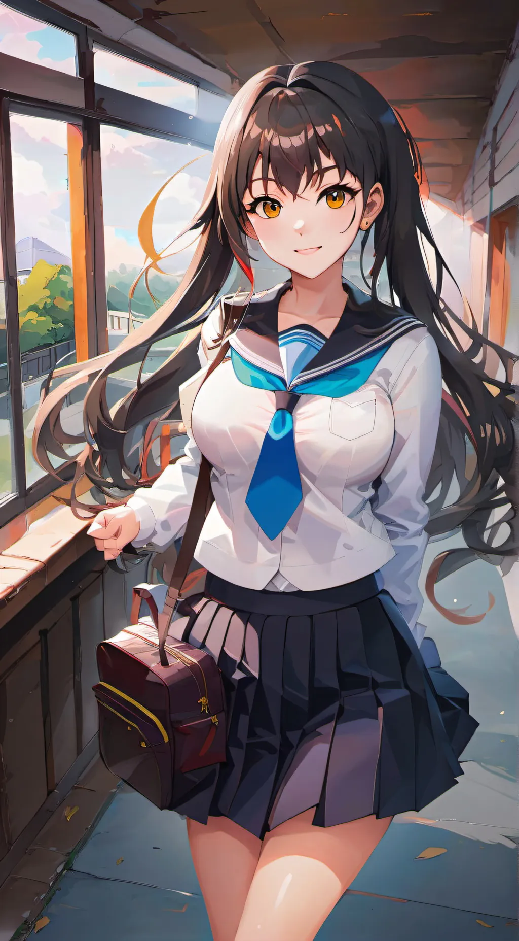 ai character: Aya background