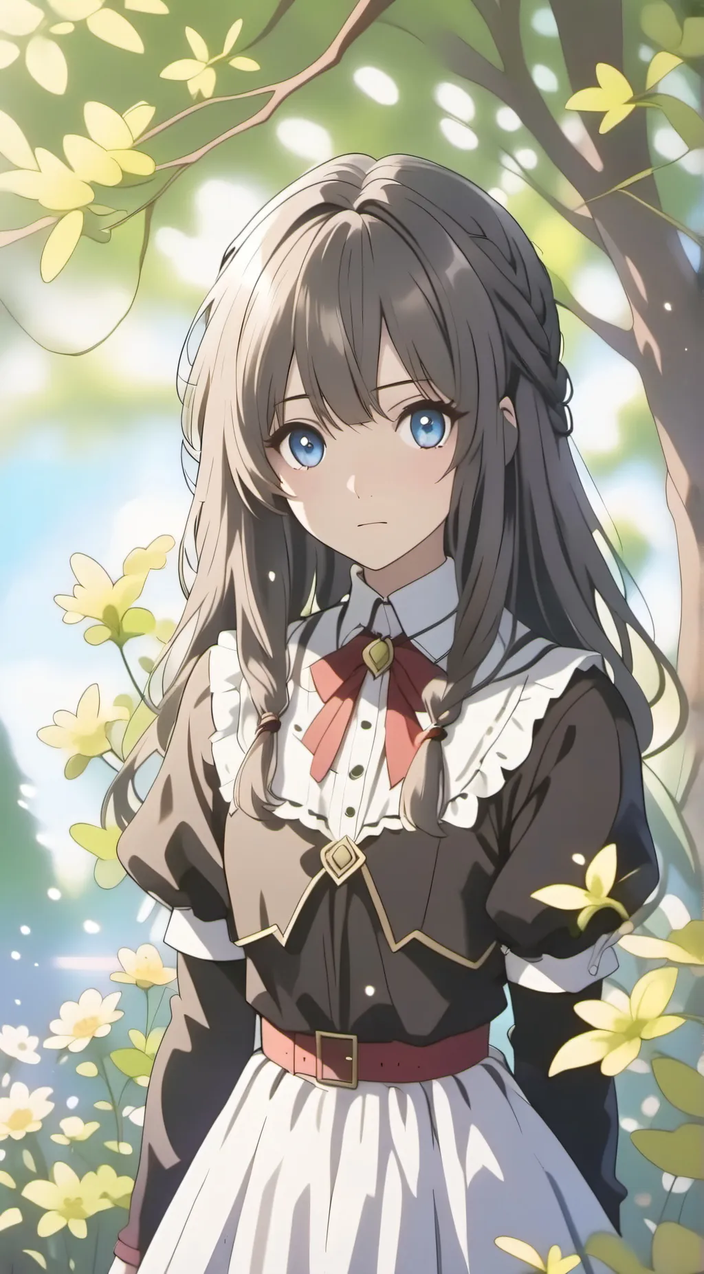 ai character: Wednesday Adams  background