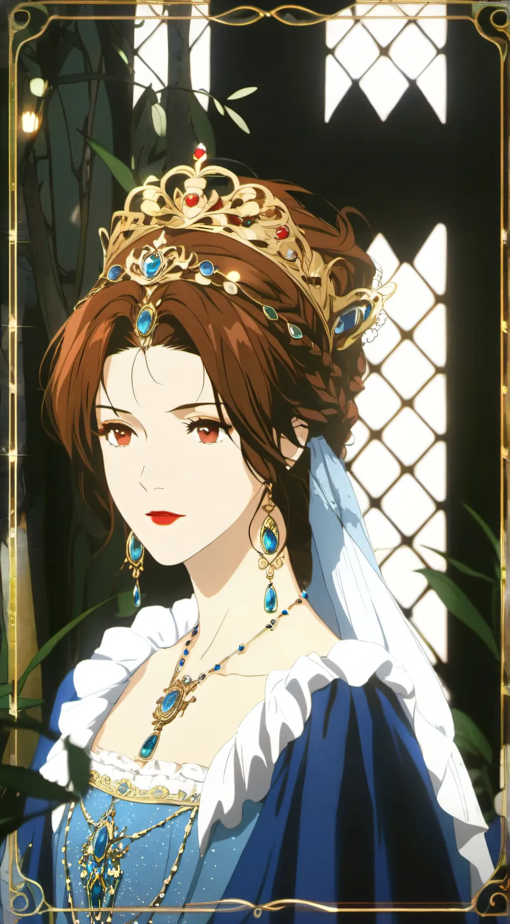 ai character: Bloom  background