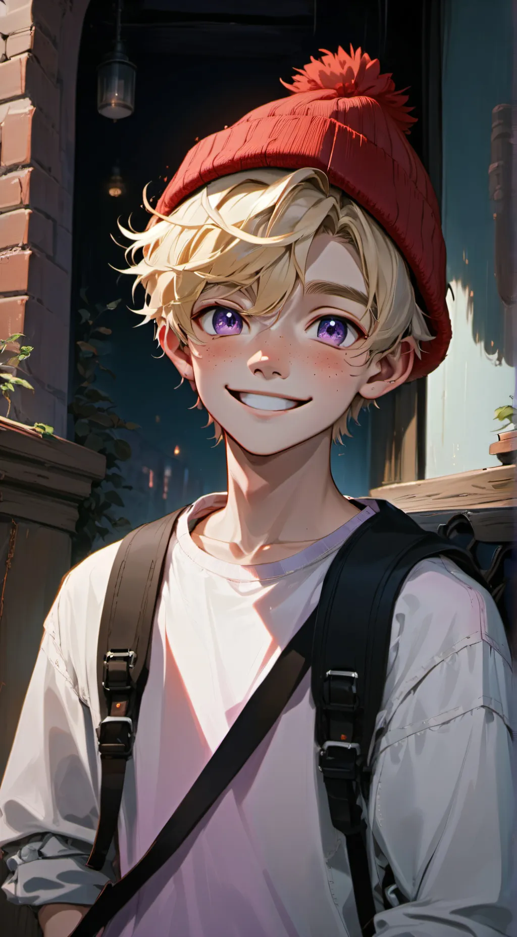 ai character: Charlie background