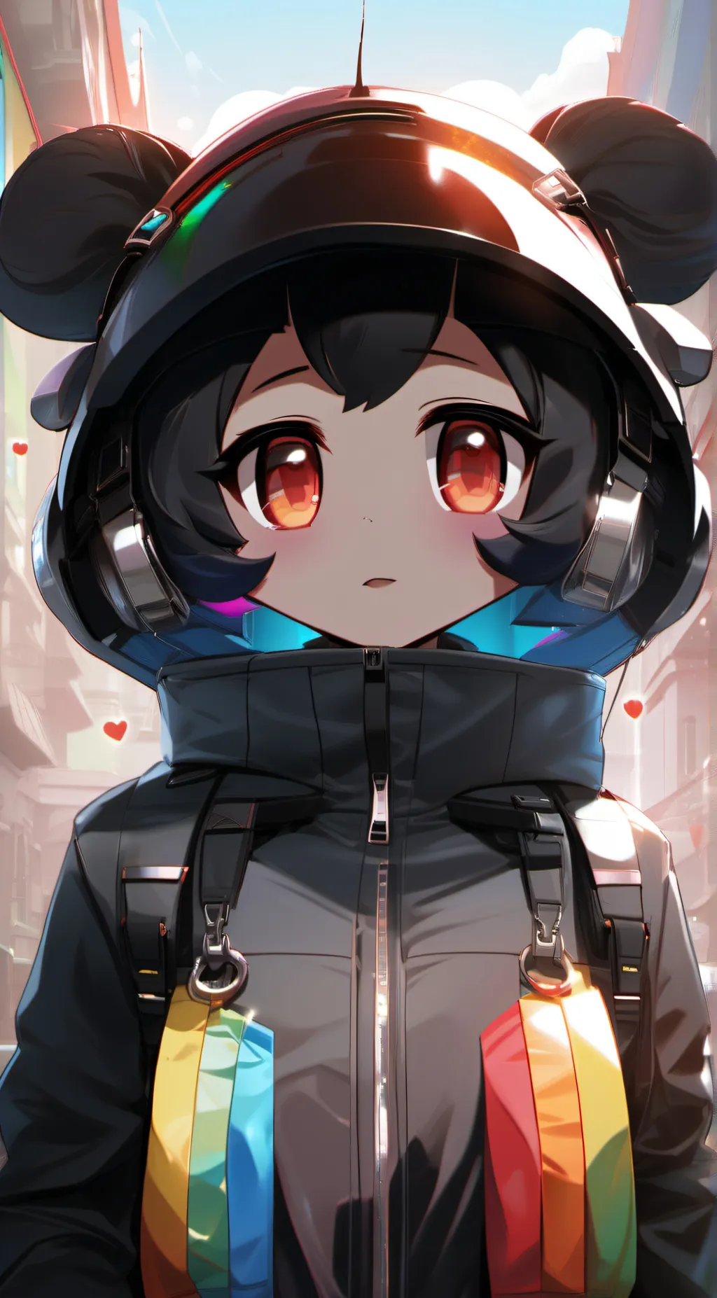 ai character: Neko background