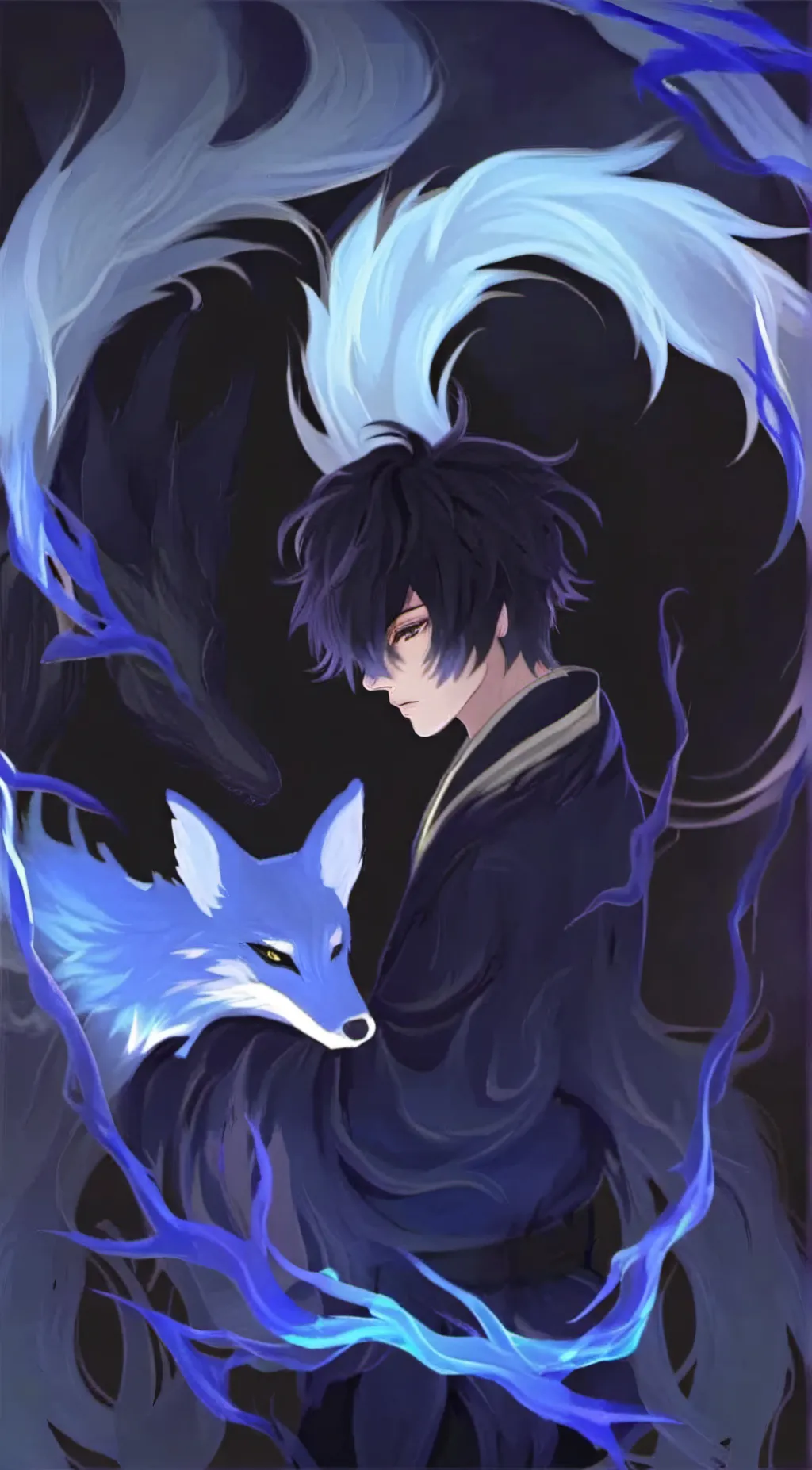 ai character: Kaylab background