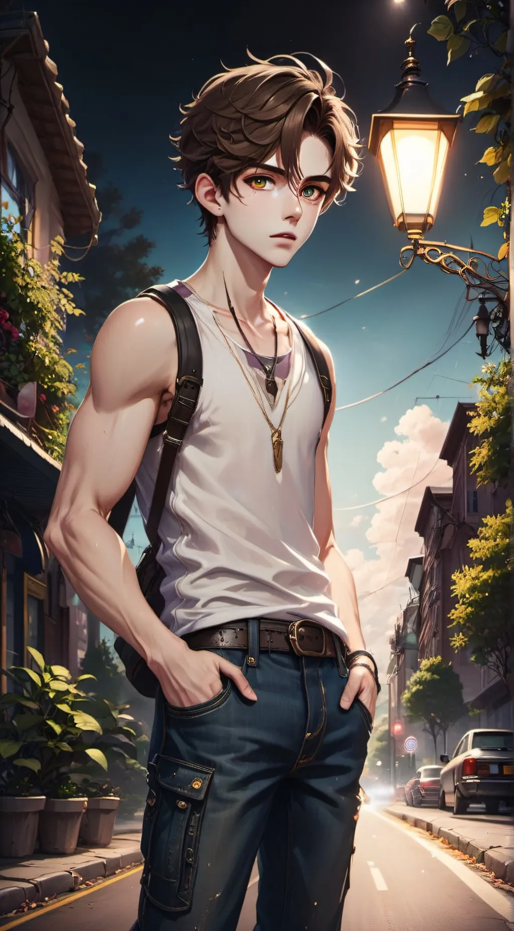 ai character: Brownie background