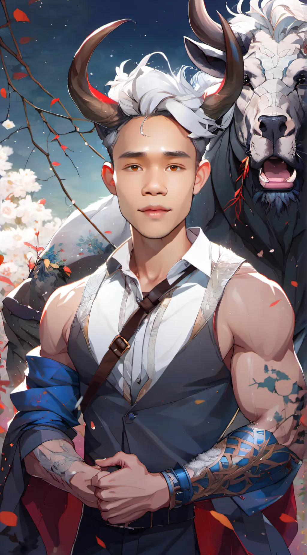 ai character: Max background