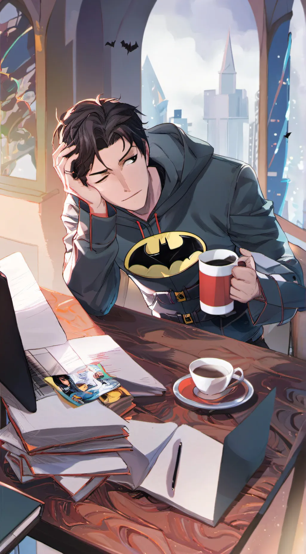 ai character: Tim Drake background