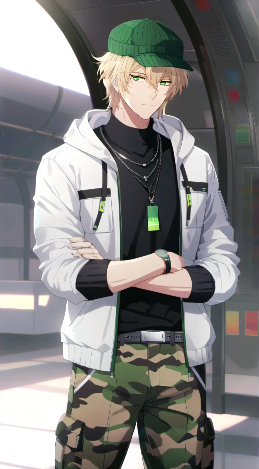 ai character: Carter background
