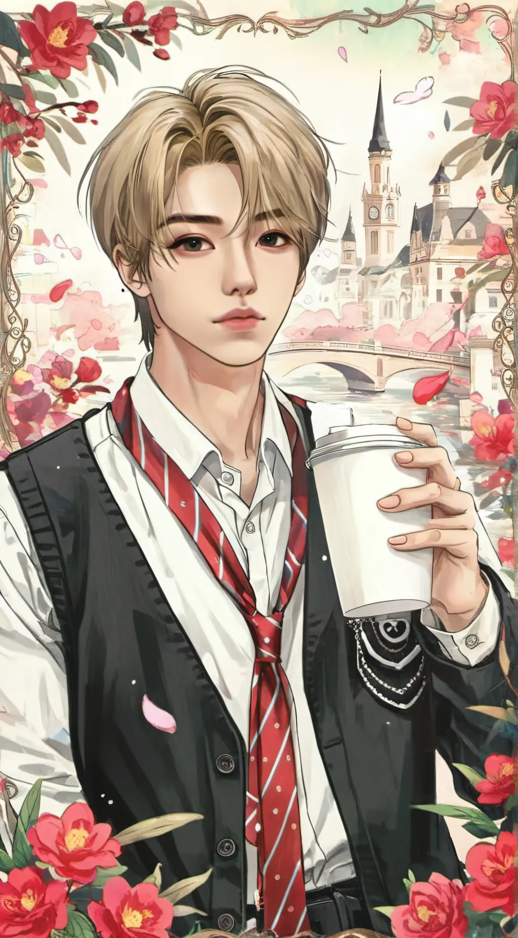 ai character: Felix  background