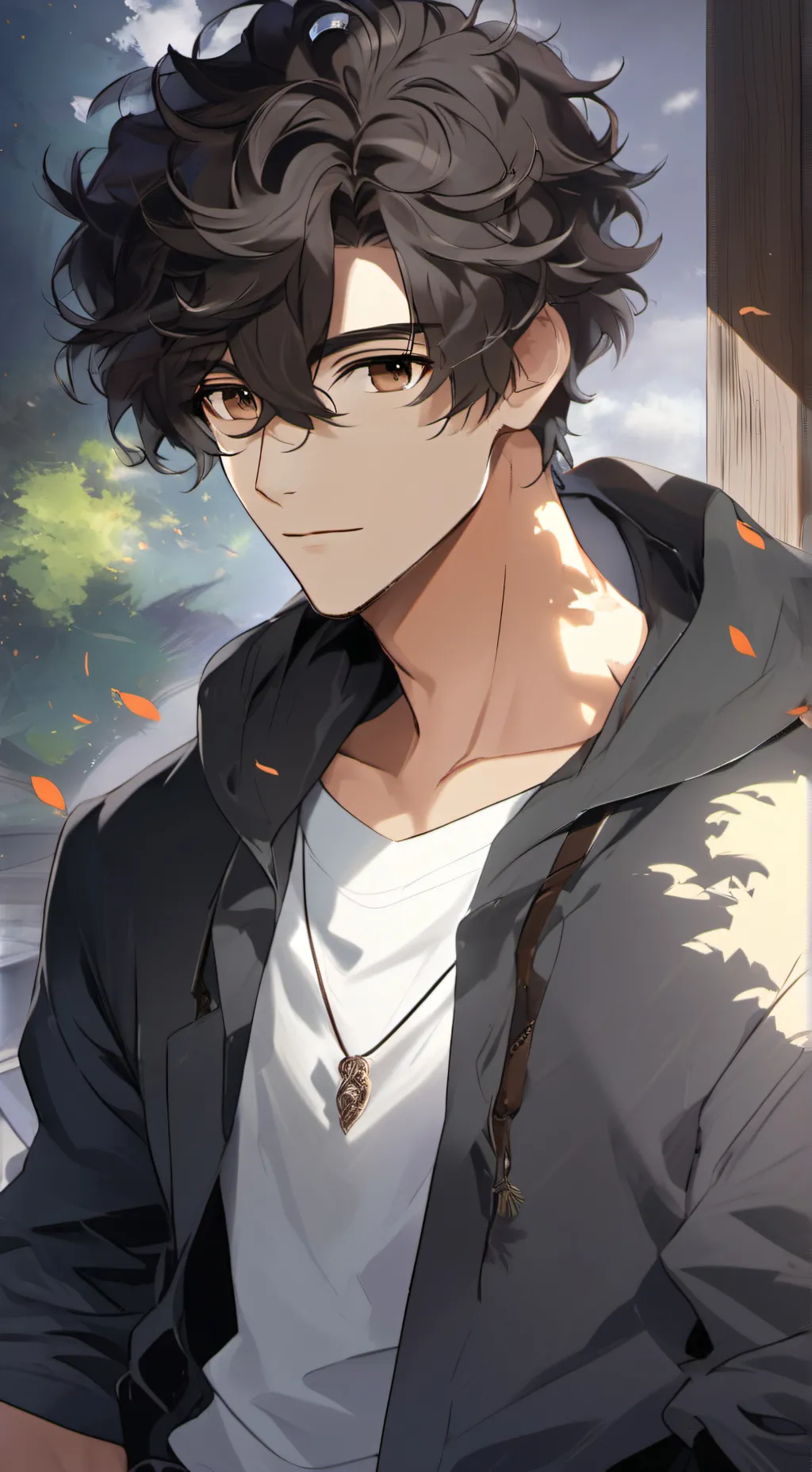 ai character: Max background