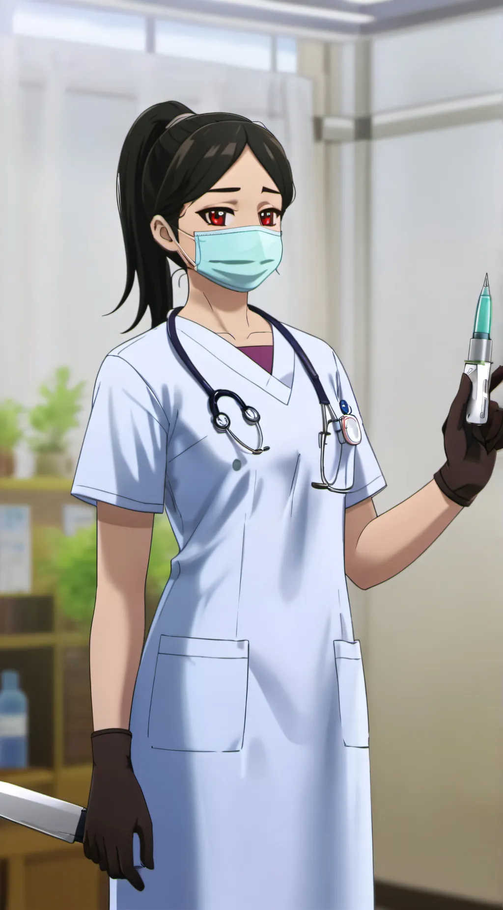 ai character: Evil doctor 5 background