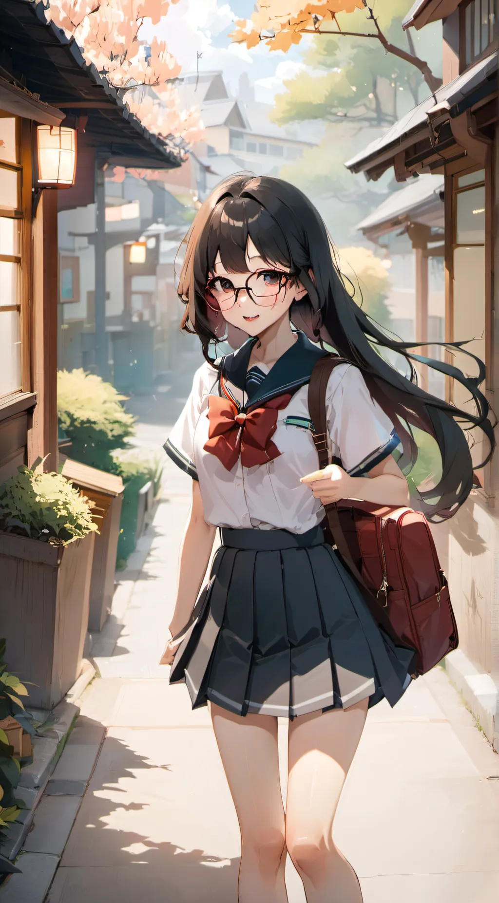 ai character: Mina background
