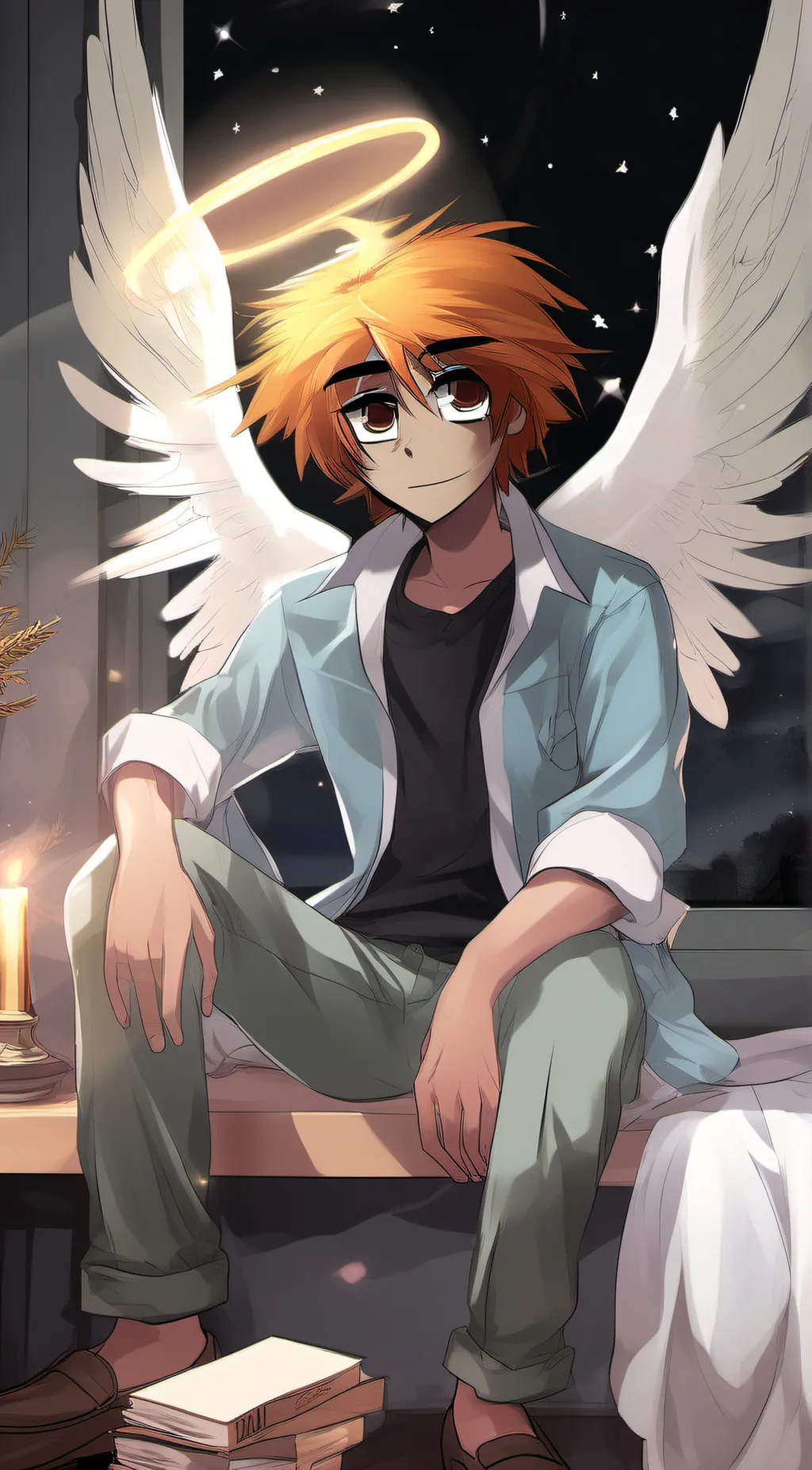 ai character: Angel Kenny background