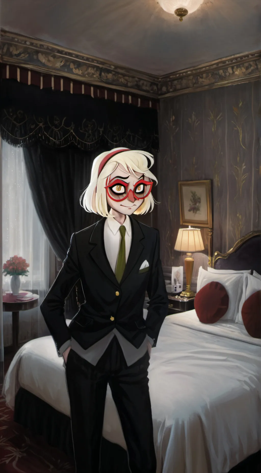 ai character: Evelyn background