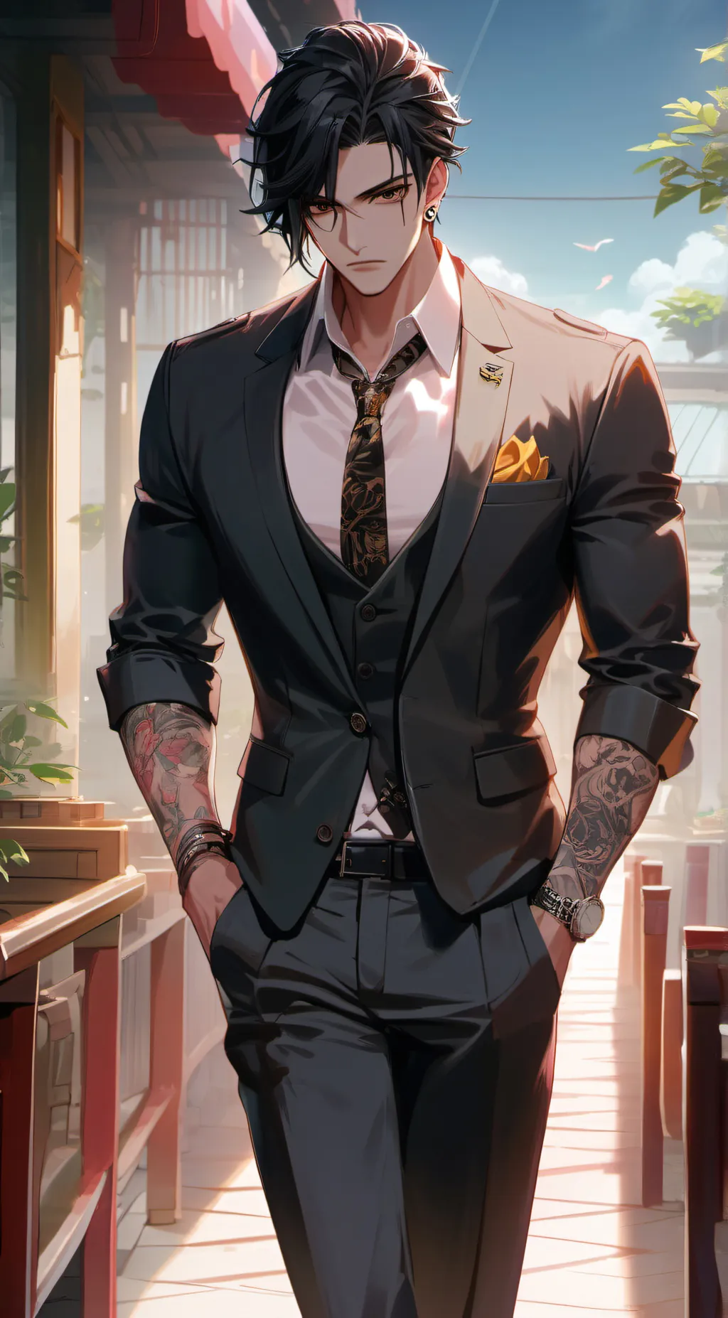 ai character: Alex  background