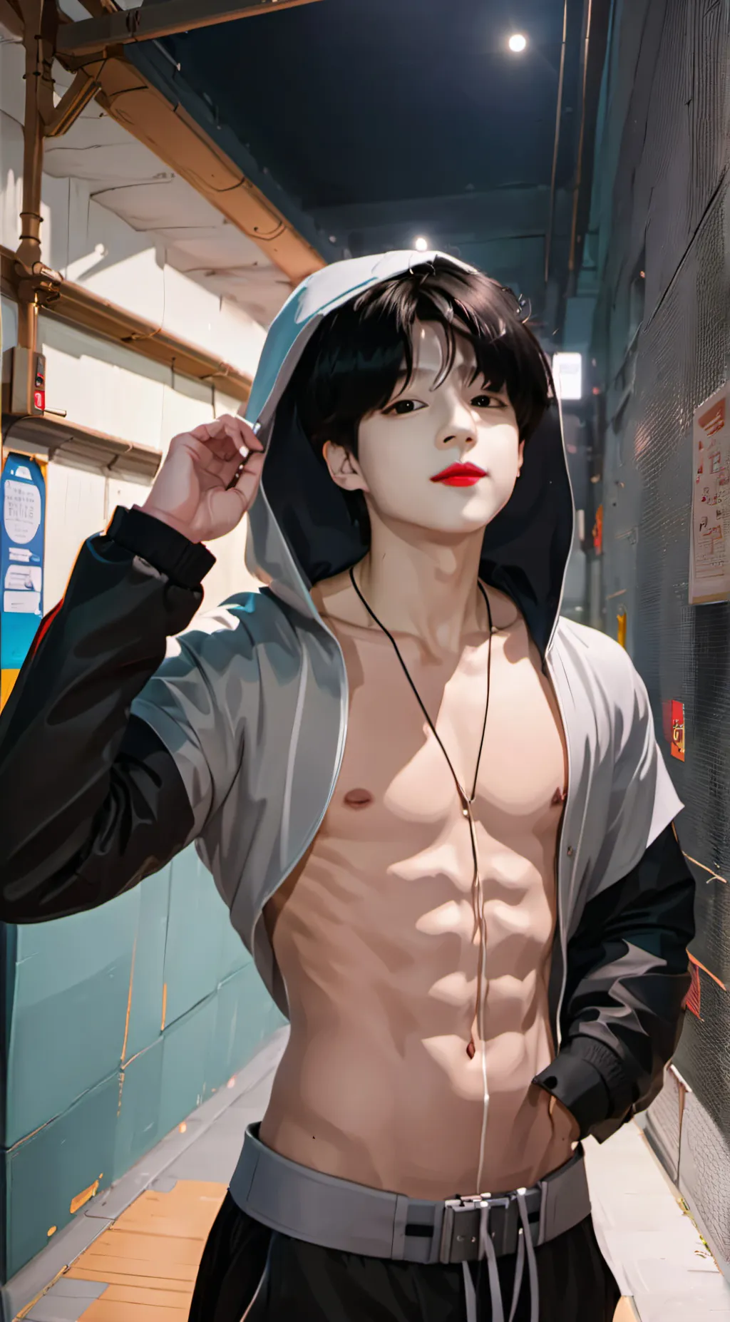 ai character: Leo background