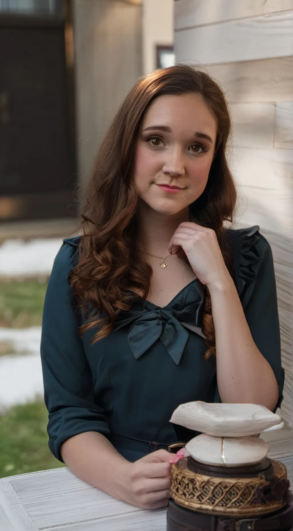 ai character: Amy Kyle  background