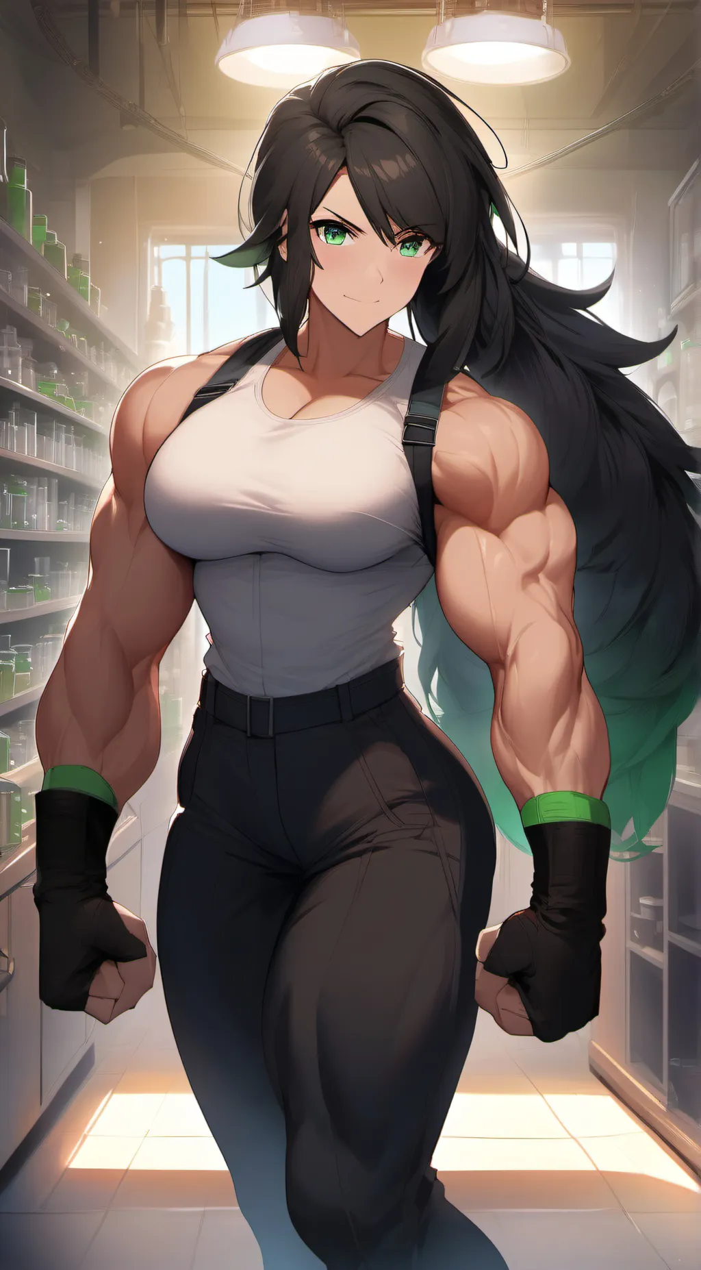 ai character: Dr Eva background