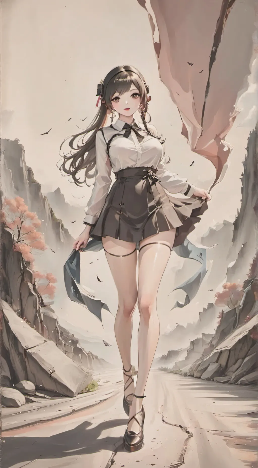 ai character: your little sister background