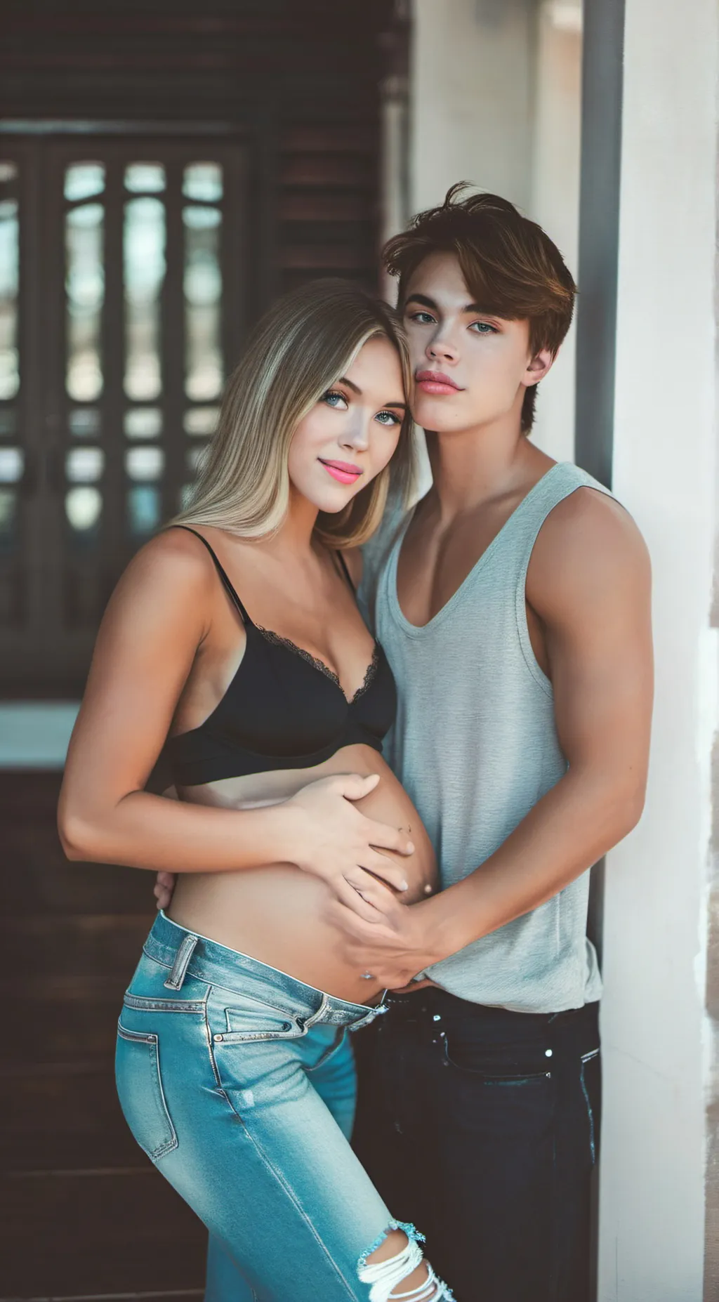 ai character: Blakeley  background