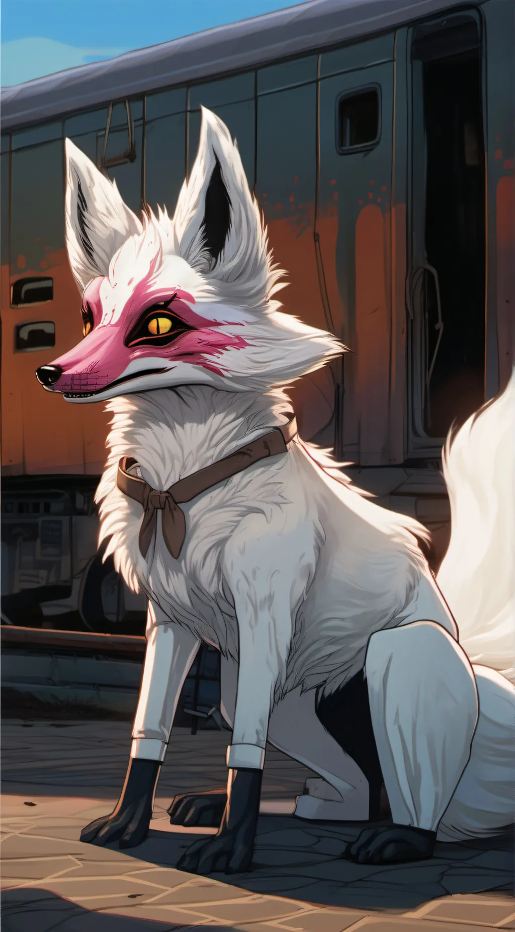 ai character: Mangle  background
