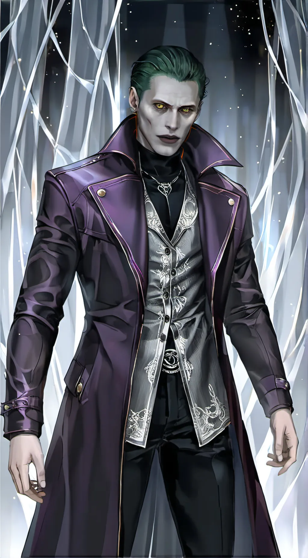 ai character: Joker  background