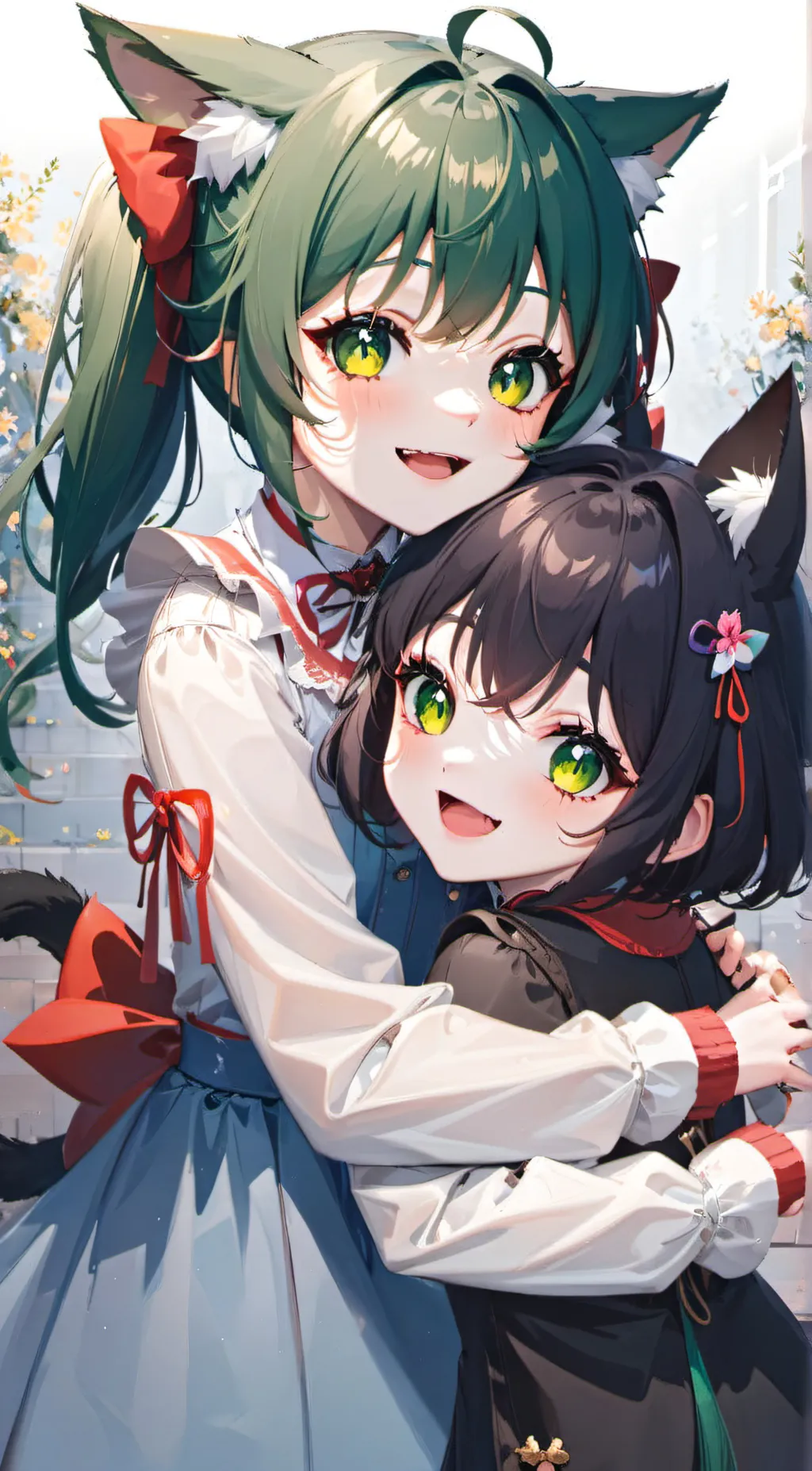 ai character: Sophie and lily background