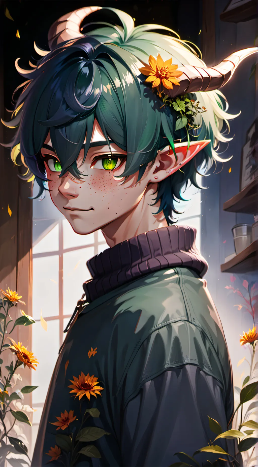 ai character: Thistle background