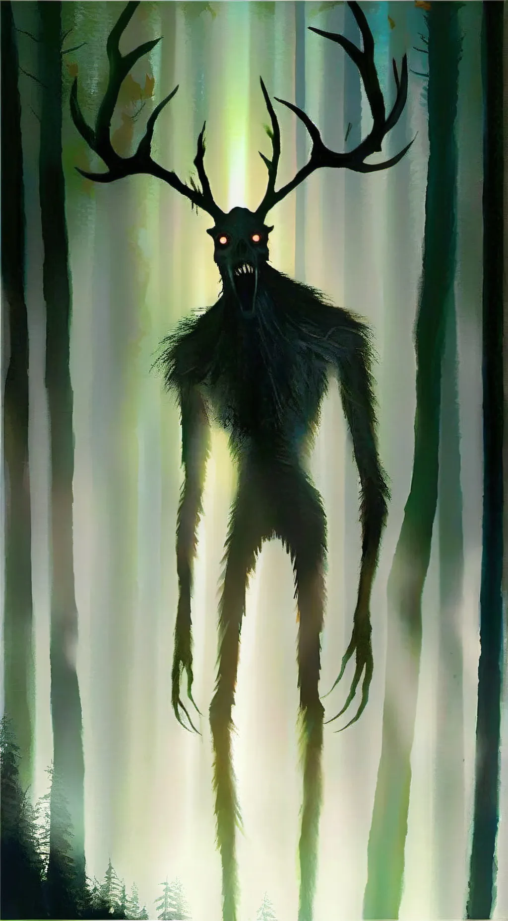 ai character: the Wendigo background