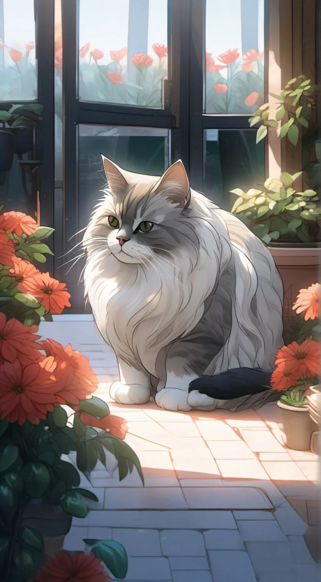 ai character: Ellie background