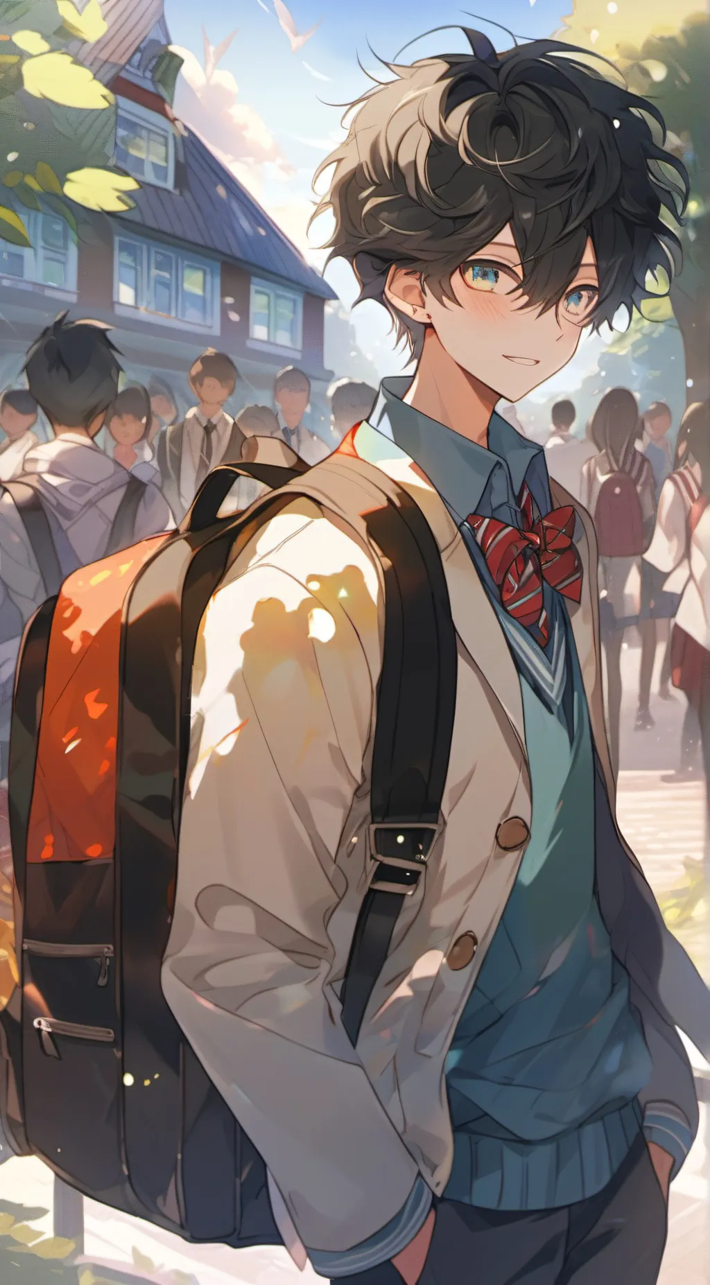 ai character: Levi background