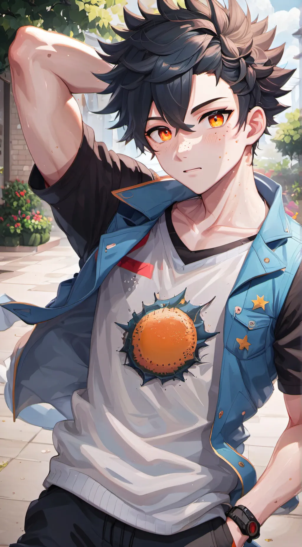 ai character: Blake background