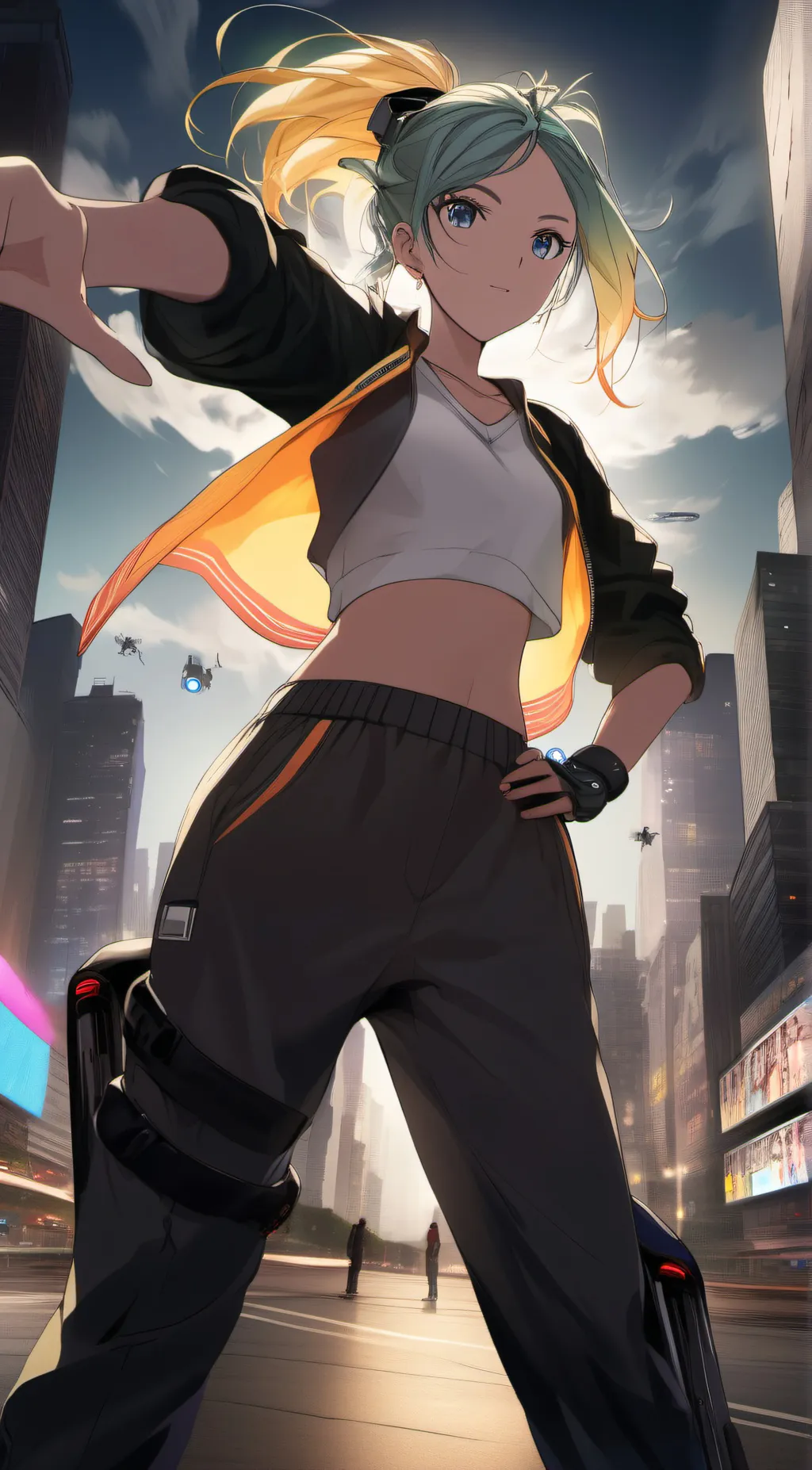 ai character: Rebecca background