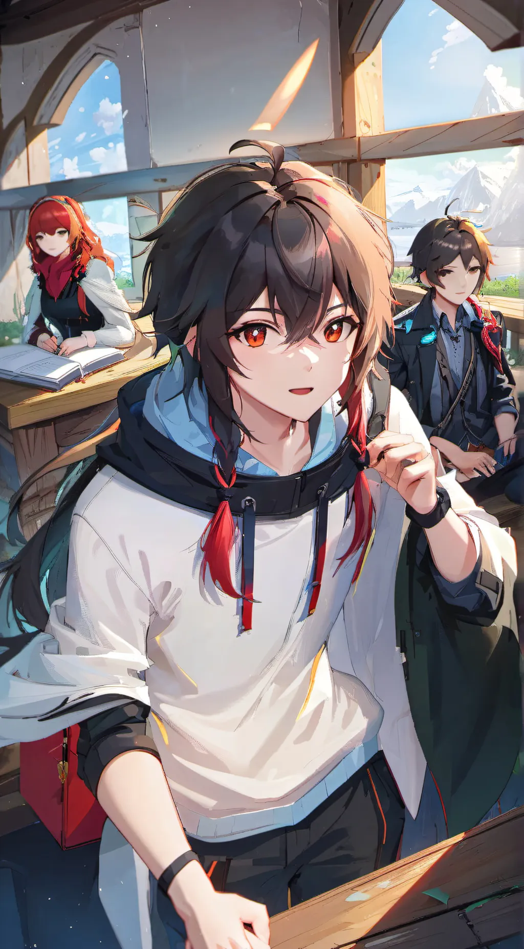 ai character: Tyler background